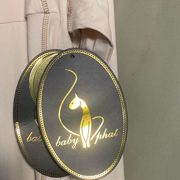 Vintage Baby Phat Long Sleeve Henley and Pant Loungewear Set Cream Women  2X NWT - Picture 8 of 10